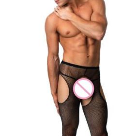 Hot Selling Men's Underwear Body Stockings Man Fishnet