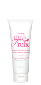 Pink Frolic Water Based Gel Lubricant for Women 3.3oz Tube