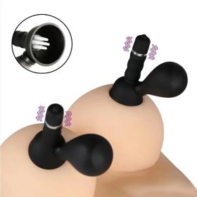 2pcs Sex Clitoris Stimulator Vibrator Nipple Sucker Breast Enlargement Brush Clit Vibrator Female Masturbator Adult Sex Products
