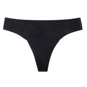 Plus Size Women's Physiological Underwear (Option: Black-M)