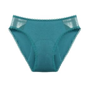Women's Washable Underwear For Menstrual Period Protection (Option: Green-L)