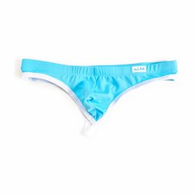 Men's thong (Option: Blue-L)