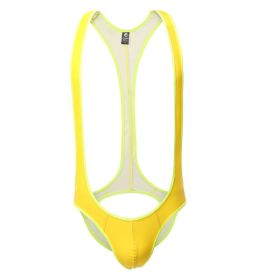 Men's body shaper (Option: Yellow-XL)