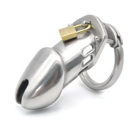 Adult Products 316L Stainless Steel Chastity Lock (Option: Inner 50mm)
