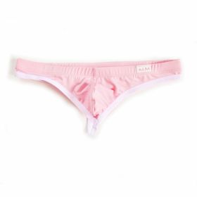Men's thong (Option: Pink-L)