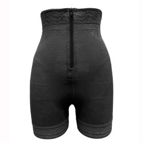 Women's High Waist Shaping Shaping Pants (Option: Black-XS)