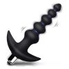 Clearance Extra Long Anal Beads with Suction Cup Butt Plug Toys for Woman Men Anus Long Anal Plug Large Anal Beads Butt Plug Sex Toy For Women Men Cou