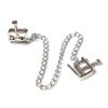 Metal Nipple Clamp with Metal Chain for Women Fetish to Breast Labia Clip Stimulation Massager Bdsm Bondage Sex Products