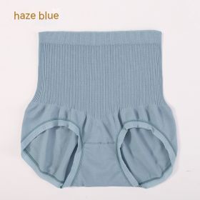 High Waist Bow Traceless Lace Briefs (Option: 6636 Haze Blue-Standard Size)