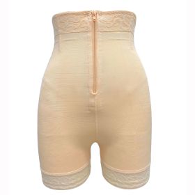 Women's High Waist Shaping Shaping Pants (Option: Skin Color-3XL)