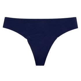 Plus Size Women's Physiological Underwear (Option: Blue-XL)