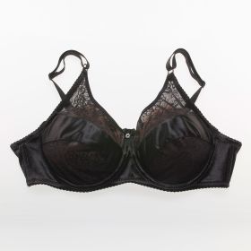 Silicone Prosthesis Breast Artificial Breast Bra (Option: Black-40 90D)