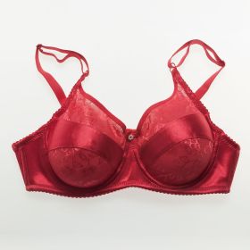 Silicone Prosthesis Breast Artificial Breast Bra (Option: red-38 85D)